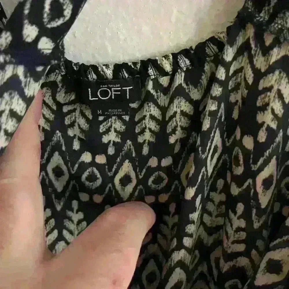 Loft Patterned Romper - Picture 2 of 4